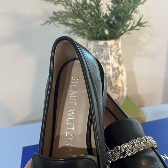 Stuart Weitzman Palmer Highshine Loafer-8 - Picture 9 of 15
